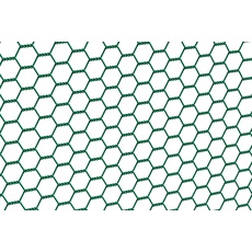 Bild von Sechseckgeflecht 1,0 x 25 m grün