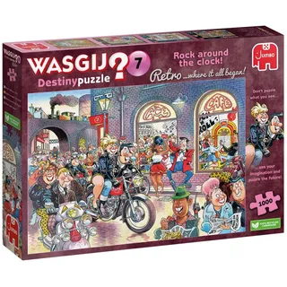 JUMBO Spiele Jumbo Wasgij Destiny 7 Rock around the Clock! 1000 Teile