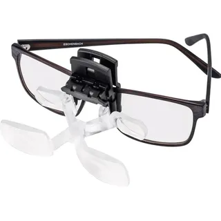 Eschenbach 162461 maxDETAIL clip Lupenbrille mit Clip Vergrößerungsfaktor: 2 x