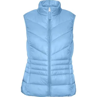 Vero Moda Steppweste VMSORAYASIV SHORT WAISTCOAT BOO blau