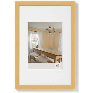 walther design Bilderrahmen gold 30 x 40 cm Peppers Holzrahmen BP040G