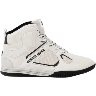 Gorilla Wear Troy High Tops – Weiß – 36 - Weiß