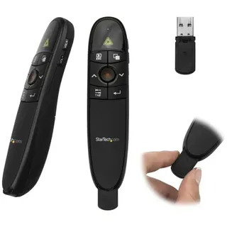 Startech Präsentationsfernbedienung Roter Laser 90 ́ - Black