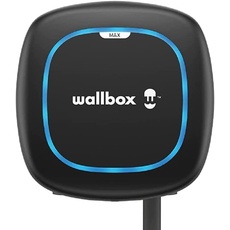 Wallbox Pulsar Max, Ladegerät für Elektrofahrzeuge (7.4kW, Type 2, Wi-Fi, Bluetooth, OCPP, Innen/Außen, 5m, einfache Installation), Schwarz