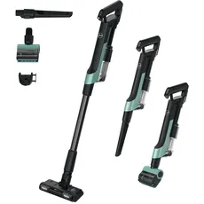 HOOVER ultraleichter HF2 Akku Staubsauger für Tierhaare, LED & Hartbodendüse gegen Haarverwicklung, 2in1 Pet Staubsauger kabellos mit Verdichtungs-Funktion für 3x Staubkapazität,500 POWERTIME [HF201P]