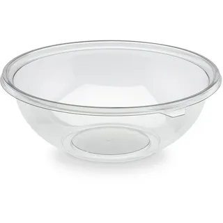 GUILLIN - FESTIPACK SL4500C Packung mit 6 runden Salatschüsseln 4500 cc, ohne Deckel, Polyethylen, transparent, 31 x 31 x 11,5 cm