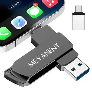 MEYANENT 256GB USB Stick für Phone von Fotos und Video