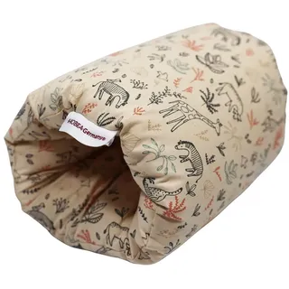 HOBEA-Germany Ministillkissen Arm-Stillkissen kleines Stillkissen für unterwegs Stillmuff Reisestillkissen in verschiedenen Designs (Safari beige)