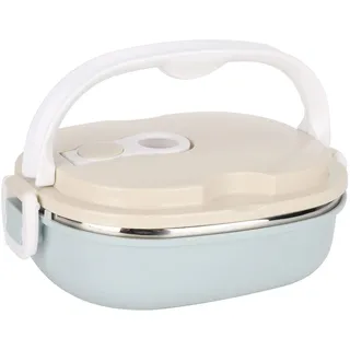 Aramox Lunchbox, Tragbar, Edelstahl, Isoliert, Thermo-Lebensmittelbehälter, Einzelne Schicht