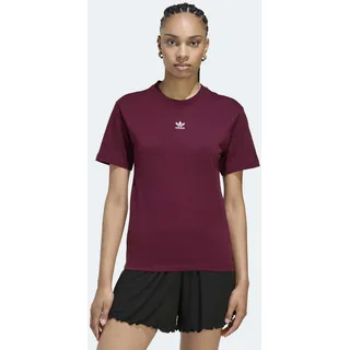 adidas T-Shirt ADIDAS ORIGINALS "ADICOLOR ESSENTIALS REGULAR", Damen, Gr. M, maroon, Obermaterial: 100% Baumwolle, Rundhals, Shirts T-Shirt