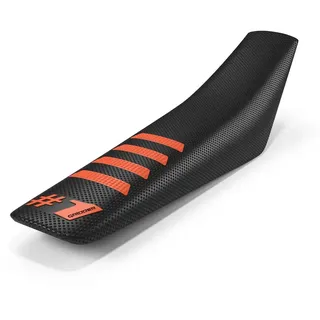 Onegripper Ribbed Sitzbezug - Black / Orange - One Size