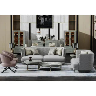 Sofagarnitur 3+2 Sitzer Sofa Sitz Couch Polster Garnitur Moderne Couchen Relax