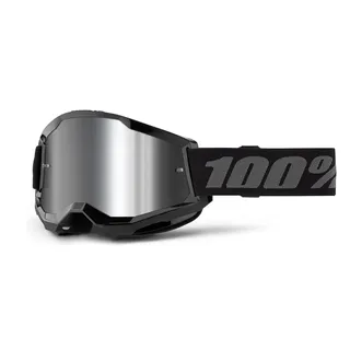 100% SPEEDLAB Fahrradsonnenbrille - Strata 2 Red, - Rot/Weiß - Rot