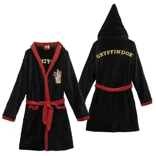 Cerda Group Fleece Harry Potter Gryffindor Bademantel - Black / Red - L
