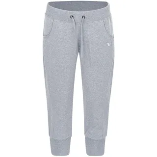 erima Damen 3/4 Sweathose mit Bündchen 250222 48 - Hellgrau - 48