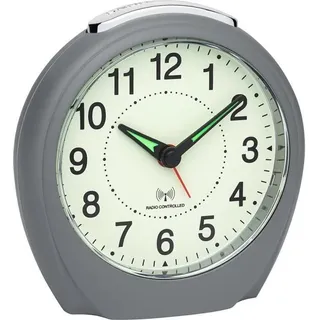 Atlanta - 46-1004-11 - Funkuhr - Funkwecker - Grau