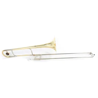 Roy Benson Bb-Tenorposaune TT-227 (Exklusive 12,7 mm Bohrung, Premium 8"" Messing Schallstück, Neusilber Außenzug, hartverchromte Innenzüge, leicht transportierbaren Formetui)