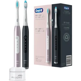 Oral-B Pulsonic Slim Luxe 4900 schwarz/roségold + 2. Handstück + Reiseetui