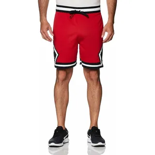 NIKE Jordan Dri-FIT Sport Diamond Herren Shorts Farbe: Rot/Schwarz; Größe: L
