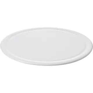 Riess, 0089-033, Deckel für Schüssel 30cm, Emaille, Design STORE + CARRY, WEISS, Gewicht 0,5kg, LBH: 30 x 30 x 0,7 cm
