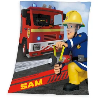 Feuerwehrmann Sam Kinderdecke »Feuerwehrmann Sam« weiche Qualität, Kuscheldecke, bunt