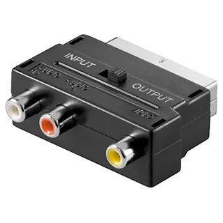 goobay Scart to Composite audio/video Adapter, IN/OUT
