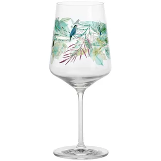 Ritzenhoff Spritzerglas , Grün, Rosa , Glas , 544 ml , 9.3x22.5x9.3 cm , Fsc, Made in Germany , Gläser, Weingläser, Weißweingläser