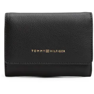 Tommy Hilfiger TH LOGOTAPE TRIFOLD Geldbörse Damen schwarz