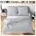 Bettwäsche unifarben Hellgrau x cm x 80 x 80 cm