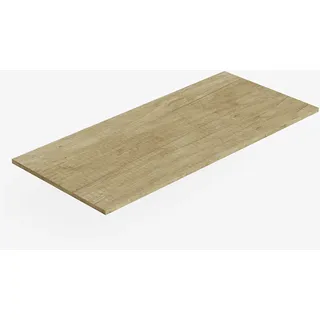 Baikal Arbeitsplatte aus Holz für Badezimmer, aus Melamin, 16 mm, Tischplatte, Verschiedene Ausführungen und Größen, kombinierbar mit jedem modularen Möbelstück der Marke