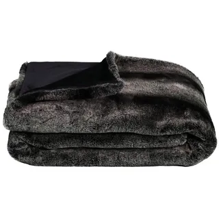 Star Home Textil Rion Kuscheldecke 150 x 200 cm Schwarz