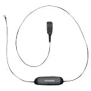 Jabra Smart Cord QD to RJ9 straight 0.8 meters