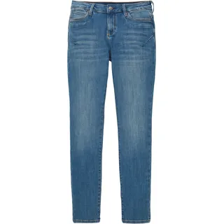 Tom Tailor 1038347 Tapered Fit Relaxed Jeans Used Mid Stone Blue Denim 27 32