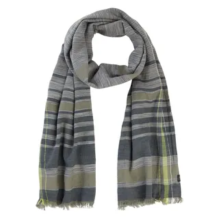 CAMEL ACTIVE Herren Schal aus reiner Baumwolle Grün, menswear-OS