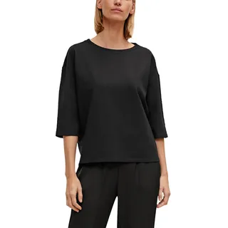 Comma Damen 60.2.61.14.140.2126274 Sweatshirt, 9999 schwarz, 42