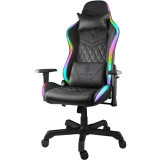 deltaco GAM-080 RGB Gaming Chair schwarz