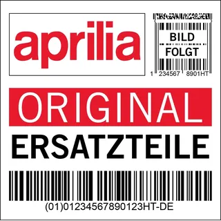 Dekor Aprilia Aufkleber Luftleitblech, rechts, B044297