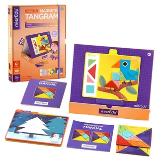 mierEdu Magnetisches Tangram - Multicolor - One Size