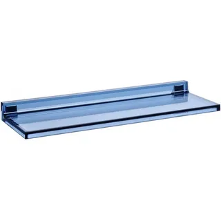 Kartell Shelfish, Bambus, blau, 15 x 4 x 45 cm