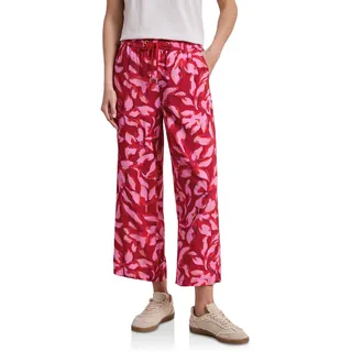 STREET ONE Style Emee Wide Leg Hose Salsa Rot 34