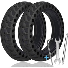 TOPOWN 2 pcs Reifen Solide 8.5 Zoll Mit 3 Montagewerkzeug Reifen Vollgummi Für Elektro-Fahrrad-Skateboard Reifen Felge Reifen