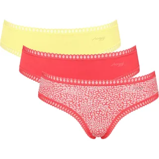 Sloggi 3er Pack GO Crush - Damen - Hipster - Unterhose - Unterwäsche - Atmungsaktiv