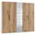 Drehtürenschrank Level by fresh to go 250 x 216 x 58 cm Weiß