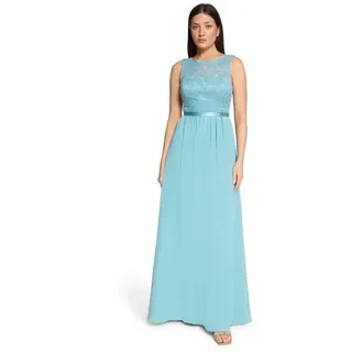 Vera Mont Cocktailkleid mit Spitze Blau 38