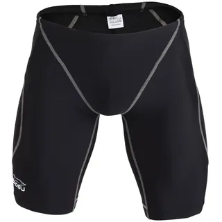ZAOSU Z-Essential Trainings Jammer - Schwimmhose für Herren und Jungen, Farbe:schwarz/grau, Größe:M