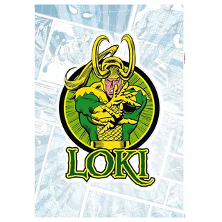 KOMAR Deko-Sticker Loki Classic 50 x 70 cm