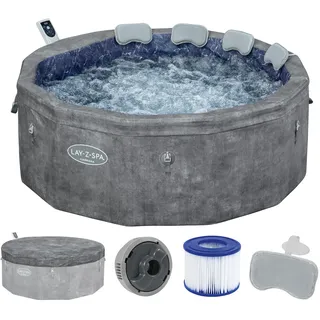 BESTWAY Carrara Ø 170 x 65 cm Grau