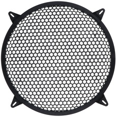 Sharplace Auto-Lautsprecher-Subwoofer-Abdeckung -Auto-Lautsprecherabdeckung für Autos, Schwarz, 12 Zoll