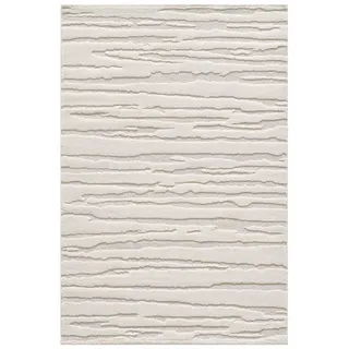 MERINOS Webteppich Elio Creme/Beige ca. 120x170cm