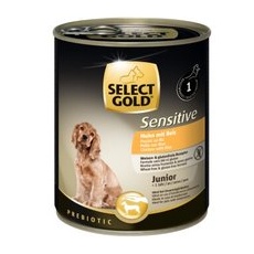 SELECT GOLD Sensitive Junior Huhn & Reis 24x800 g